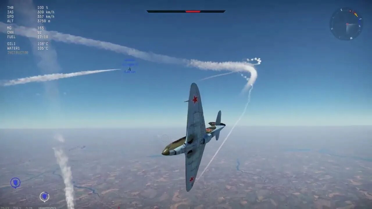 War Thunder | Yak-1b turns the table