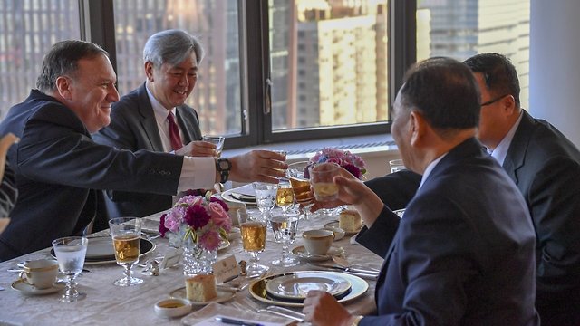 Pompeo Meets With North Korean Ex-Spy Chief In New York