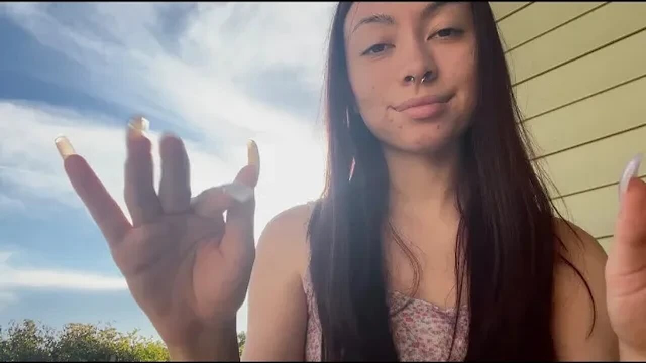 Lofi ASMR Outside (Hand Movements, Mouth Sounds, Kisses, + More)