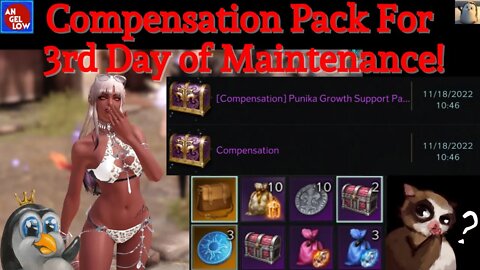 AGS Compensation Pack for 3rd Day of Maintenance! Pheons and a Character Growth Pack!