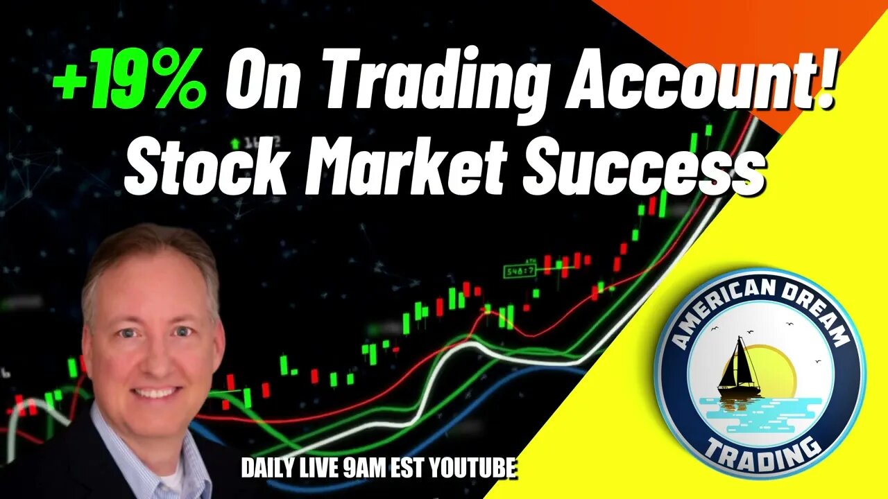 +19% Profit On Trading Account - Stock Market Success