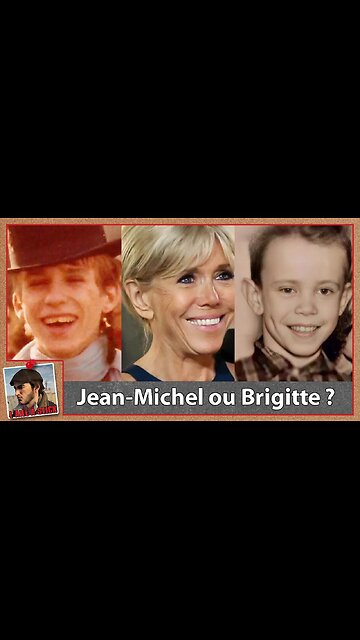 Brigitte Macron real name Jean-Michel Trogneux was at 🏳️‍🌈 Pride Parade as a MAN! (BAPHOMET)