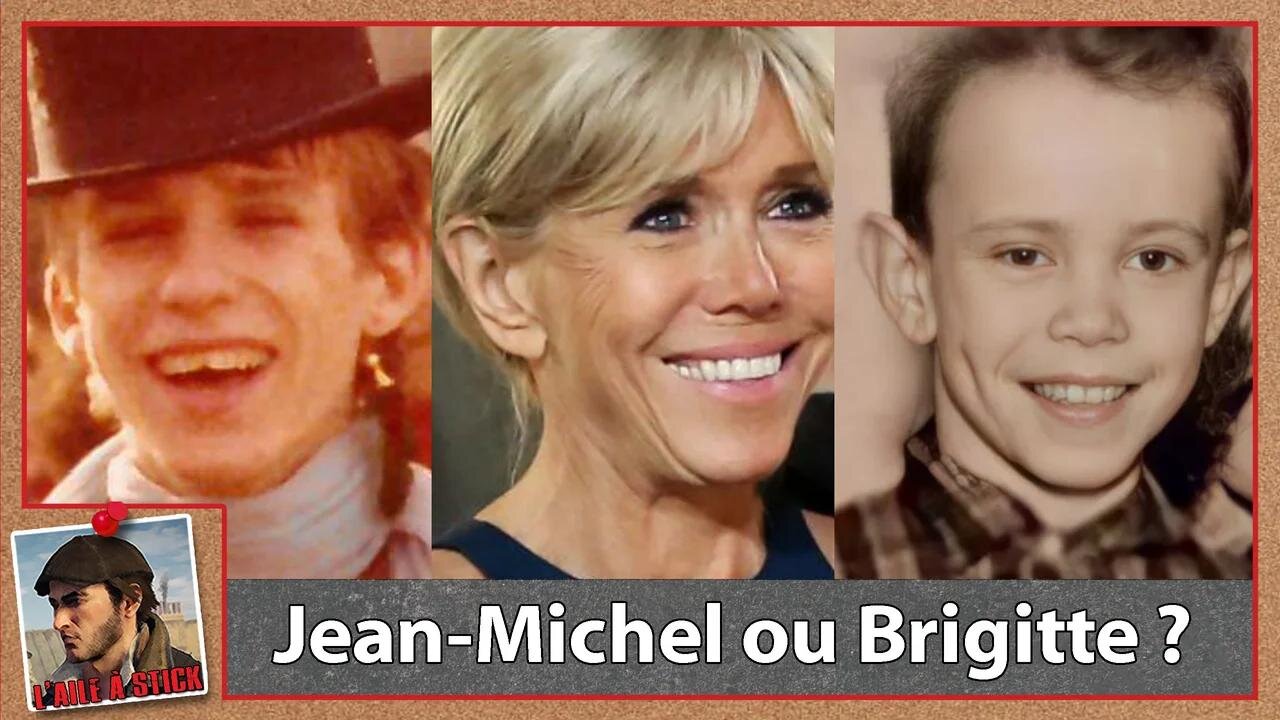 Brigitte Macron real name Jean-Michel Trogneux was at 🏳️‍🌈 Pride Parade as a MAN! (BAPHOMET)