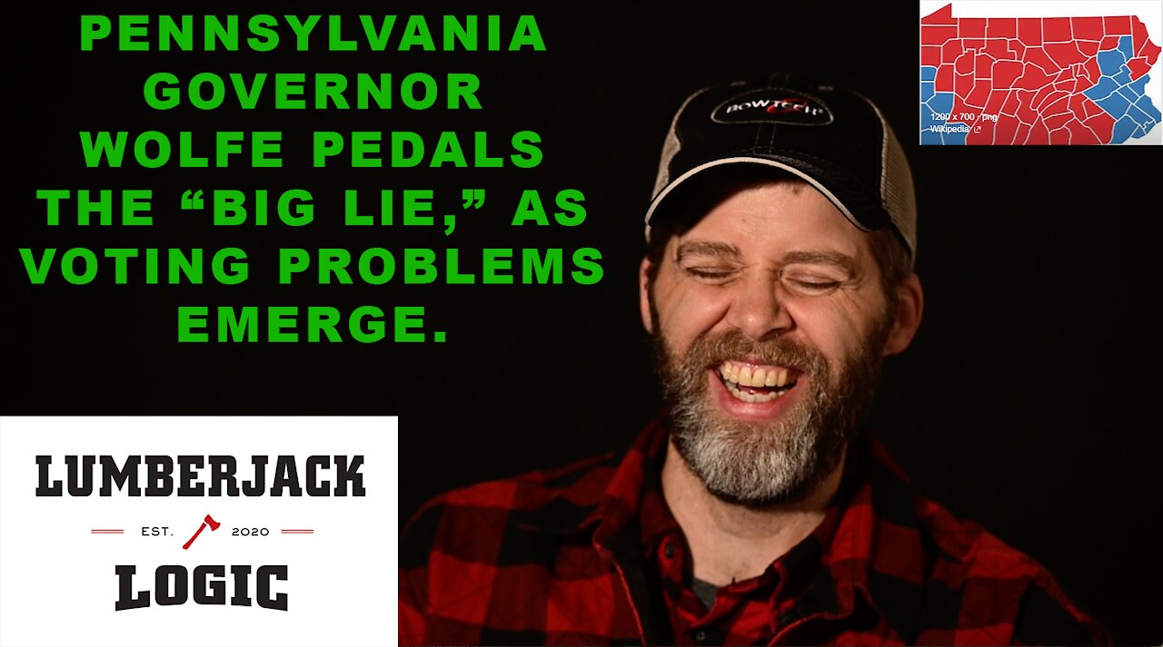 PENNSYLVANIA UPDATE!! Problems arise while WOLFE pedals THE BIG LIE.