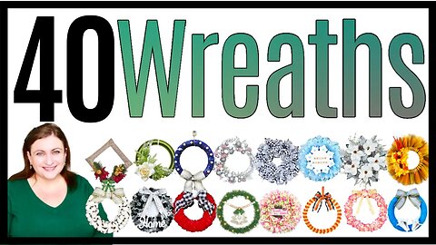 TOP 40 DIY WREATHS OF 2020 DOLLAR TREE HIGH END MODERN FARMHOUSE DECOR DOLLAR TREE DIYS ON A BUDGET