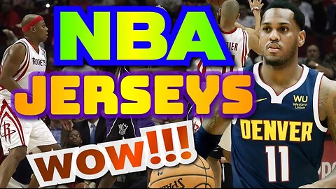 NBA JERSEYS WOW!!