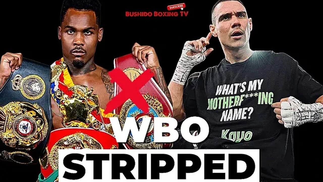 Jermell Charlo To Be Stripped Of WBO Title! | Tim Tszyu Elevated To Full Champion!