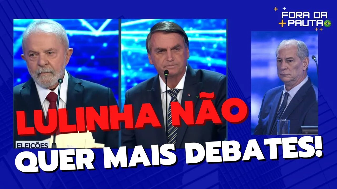 DEPOIS DE TRATORADO POR BOLSONARO, LULA NÃO QUER MAIS DEBATE | CIRO LOUCÃO