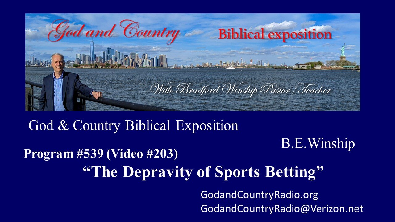 203 - The Depravity of Sports Betting