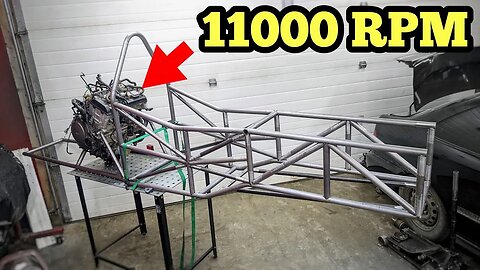 Homemade Formula One Car Gets 11000 RPM Honda Power Unit - pt 2