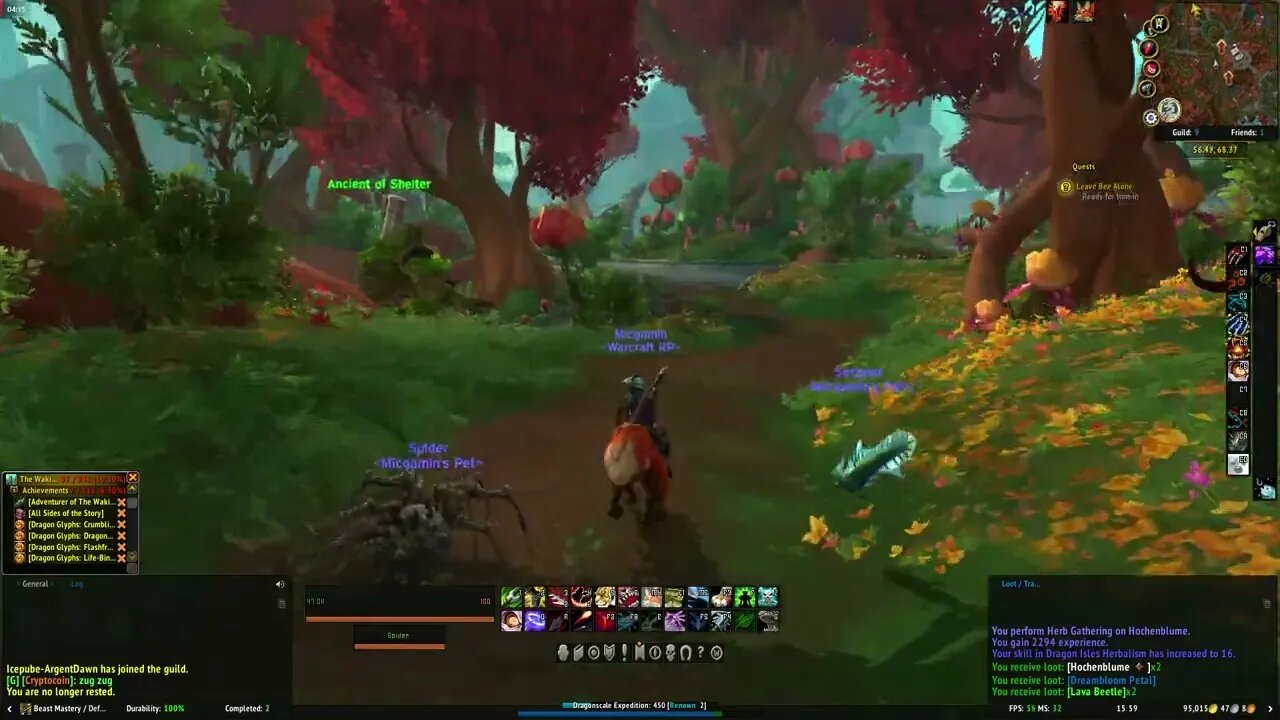 World of Warcraft Dragonflight Leave Bee Alone