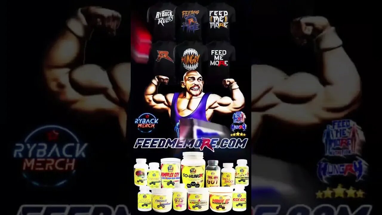 Feed Your Head The Best with Ryback’s Feed Me More Nutrition FeedMeMore.com