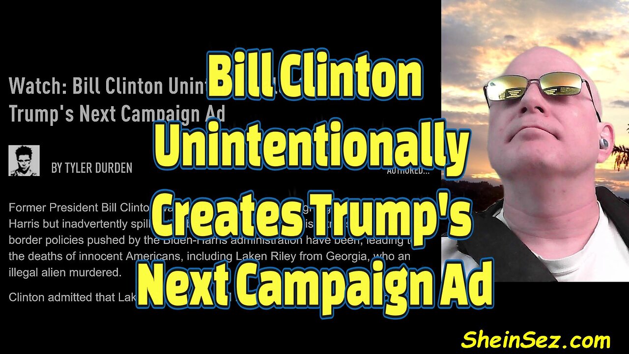 Bill Clinton Unintentionally Creates Trump's Next Campaign Ad-681
