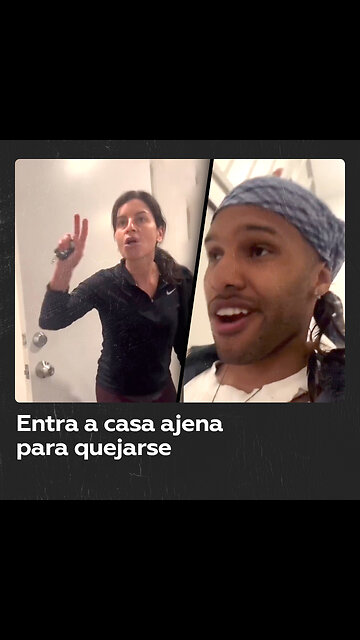 Invade la casa de unos desconocidos para quejarse