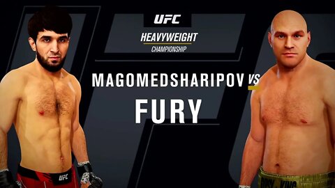 EA Sports UFC 4 Gameplay Tyson Fury vs Zabit Magomedsharipov