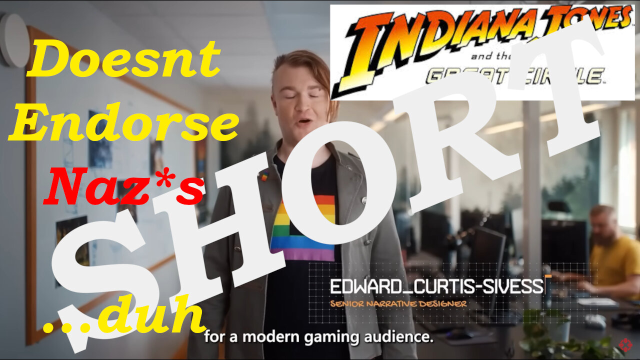 #indianajones developers #machinegames puts #disclaimer that they dont endorse it #shorts