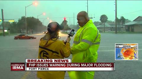 FHP asks drivers stay home, gives update on St. Lucie County flooding