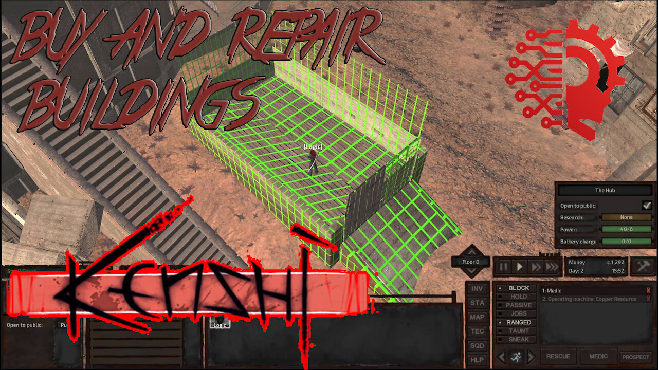 How To Buy & Repair A Building In Kenshi ?