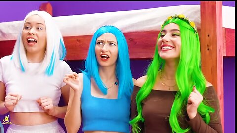 Fire Girl, Water Girl, Air Girl and Earth Girl | Four Elements in Real Life