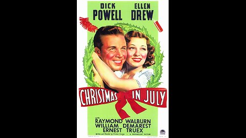 Christmas in July (1940) | Directed by Preston Sturges