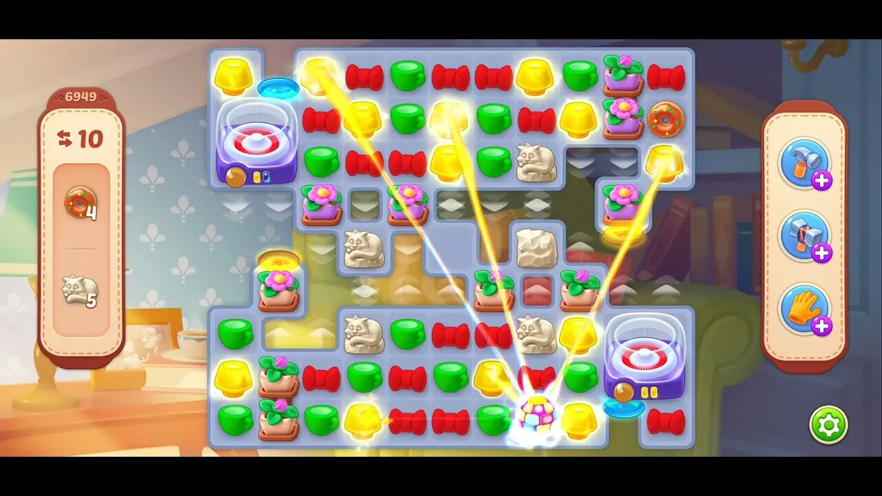 Playrix Homescapes Gameplay Walkthrough Level 6949