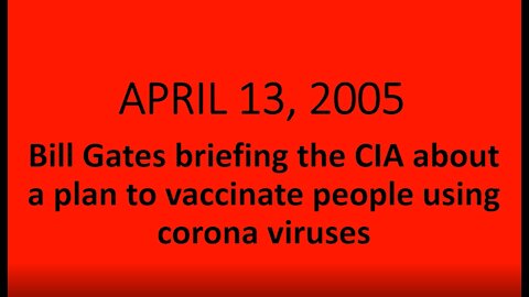 Bill Gates Proposal to Vaccinate using Respiratory Viruses