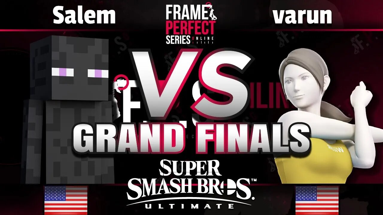 FPS3 Online Grand Finals - MVG | Salem (Enderman) vs. DLX | varun (Wii Fit Trainer) - Smash Ultimate