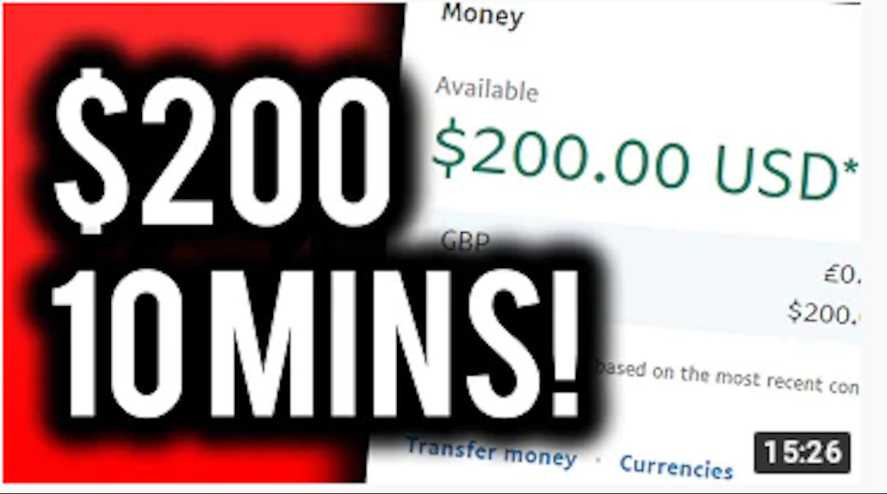 How to make $200 in 10 mins new method 2021 please signup with referal link in video describtion