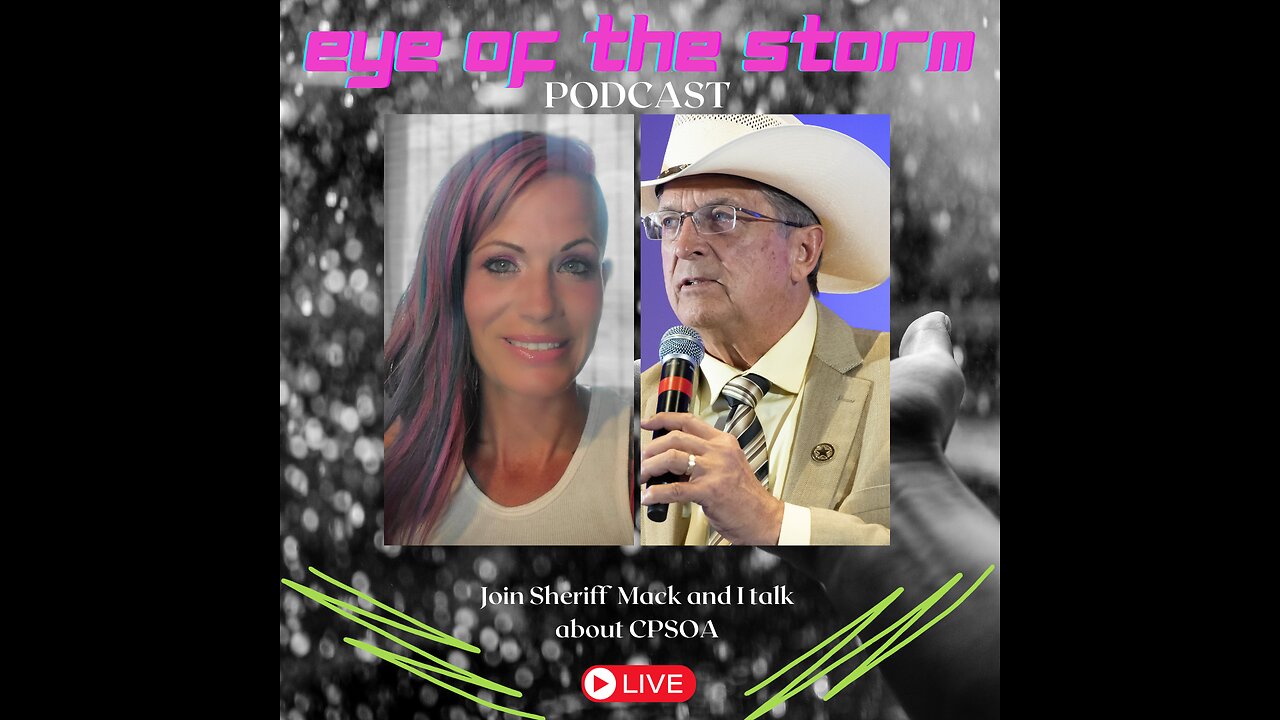 Eye of the STORM Podcast LIVE S2 E6 09/16/24 with Sheriff Richard Mack