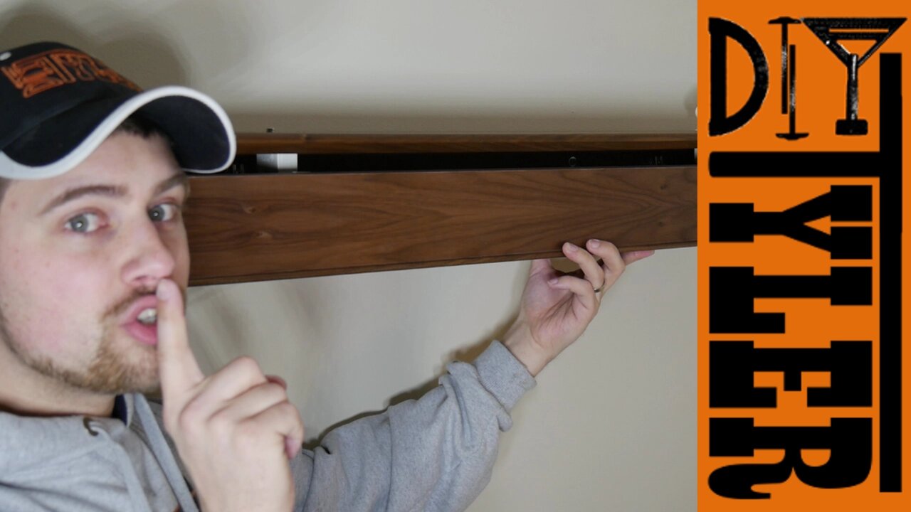 Secret Compartment Floating Shelf