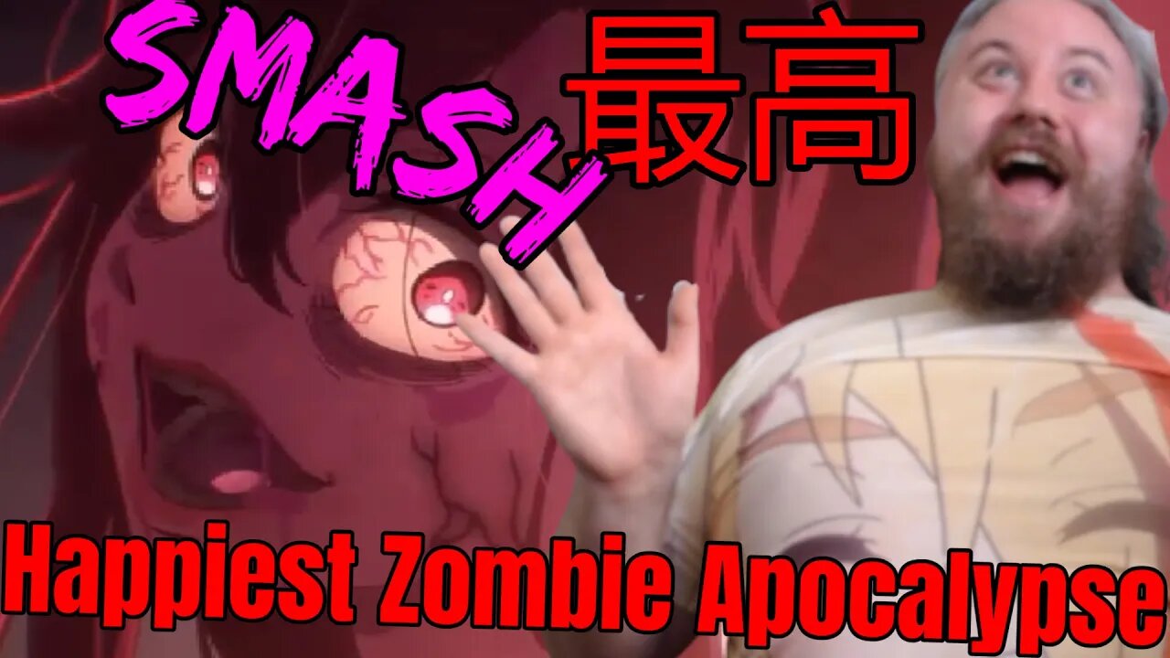 Zom 100: Bucket List of the Dead Episode 1 Reaction HAPPY Survival ゾン100 ～ゾンビになるまでにしたい100のこと～1リアクション