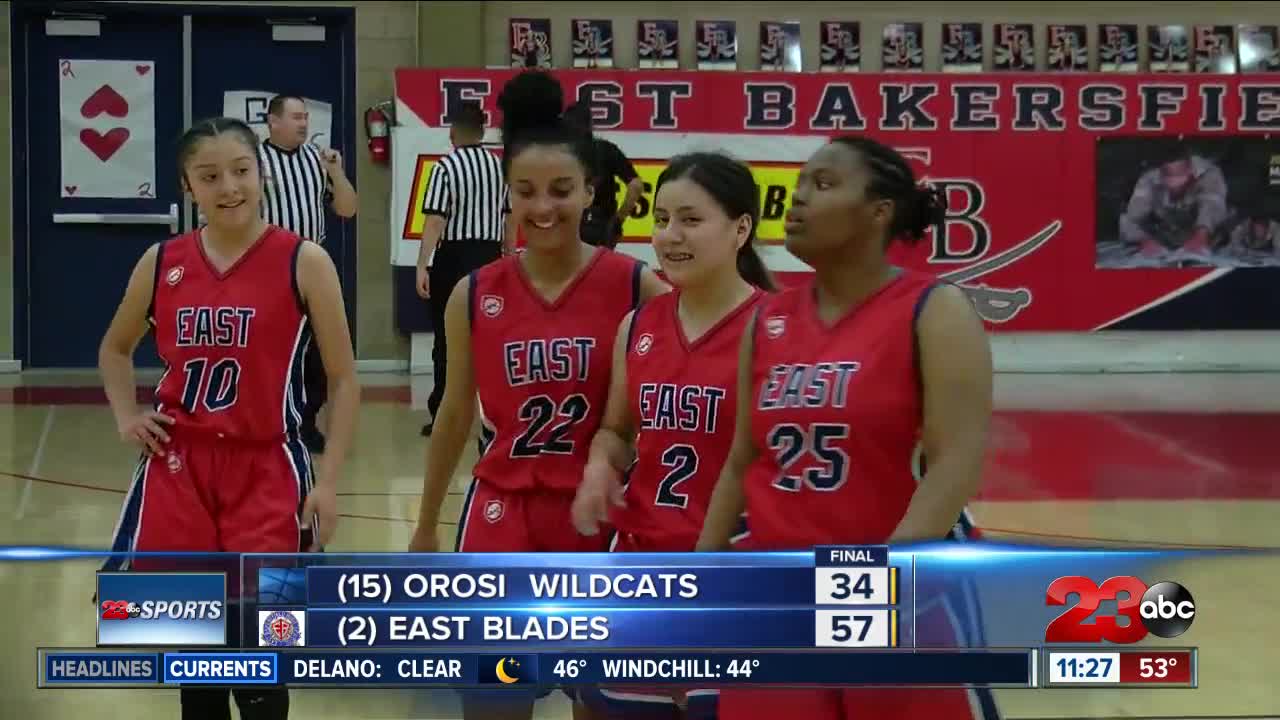 East and Arvin advance in girl's basketball