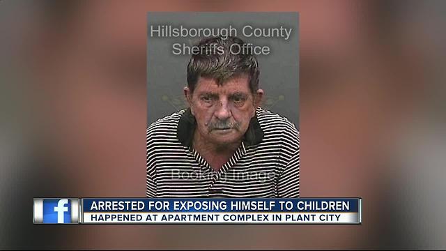 Deputies: Man exposes himself to kids at pool