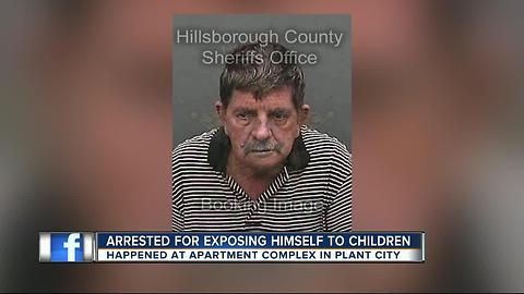 Deputies: Man exposes himself to kids at pool