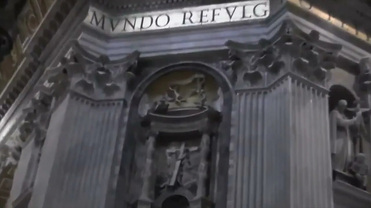 ☧ SACRA BEATI PETRI CONFESSIO A PAVLO PAPA V. EIVS SERVO EXORNATA, ANNO MDCXV. PONTIFICATVS XI