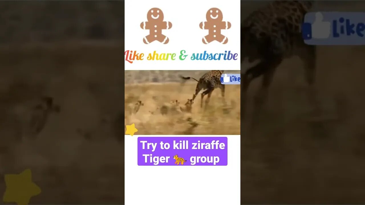 Try to kill ziraffe of tiger group • #shorts #youtubeshorts