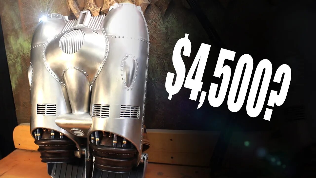 Show and Tell: A $4,500 Aluminum Rocketeer Jetpack???