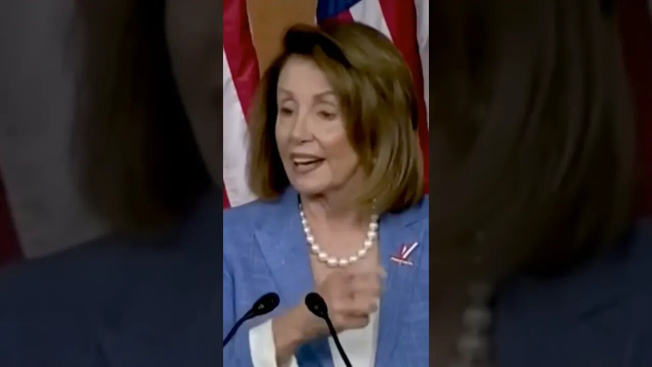 Nanci Pelosi Wrap Up Smear