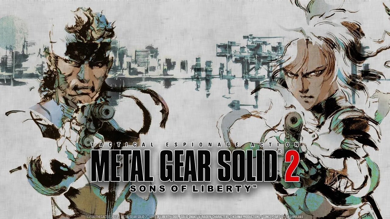 Metal Gear Solid 2 Sons of Liberty - PS2 - Parte 1 Tanker