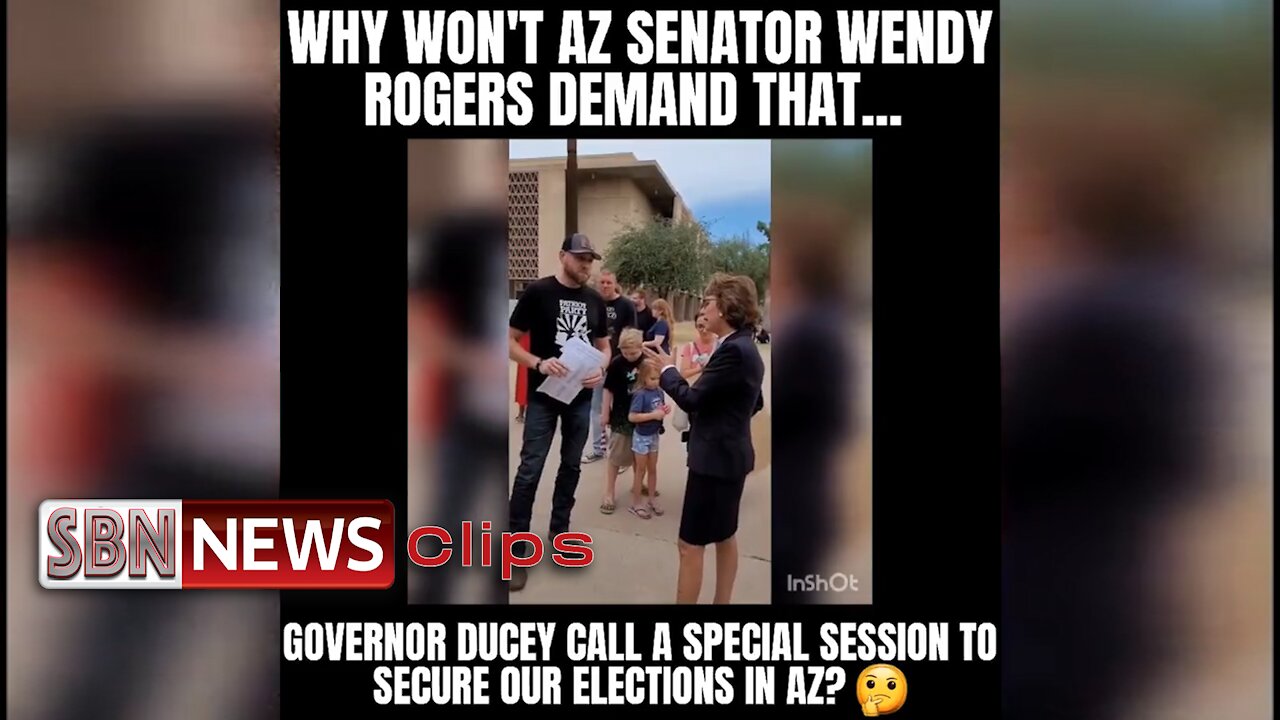 AZ Senator Wendy Rogers Would Not Sign a Petition for Gov Ducey to Convene a Special Session - 4180