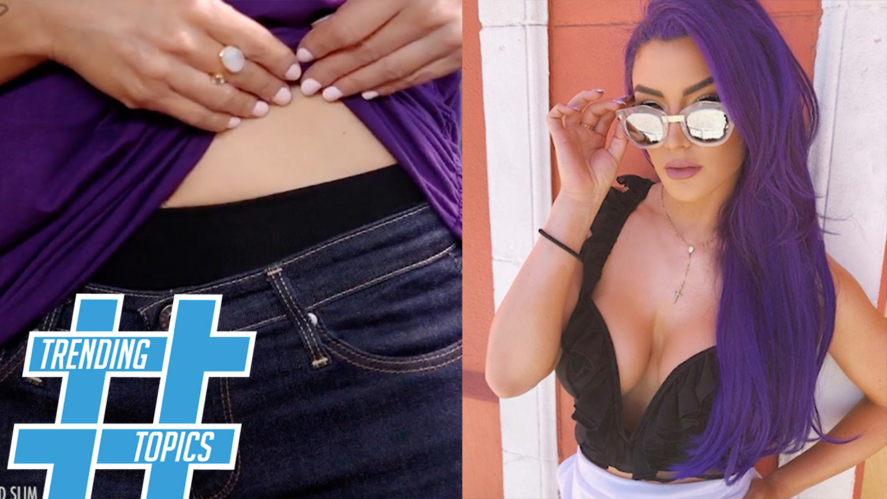 Fat BURNING Leggings & Natalie Eva Marie EXCLUSIVE Interview! | Trending Topics