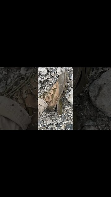 Sad Day. Wellco RAT Combat Boots boot fell apart on a hike.