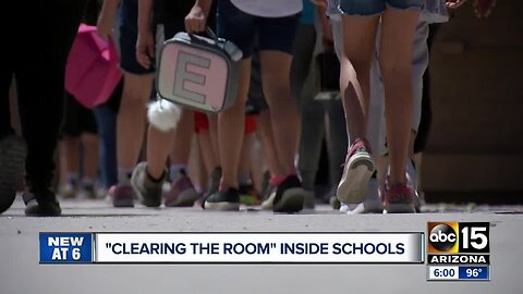 "Clear room" strategy takes students to safety when other student acting out