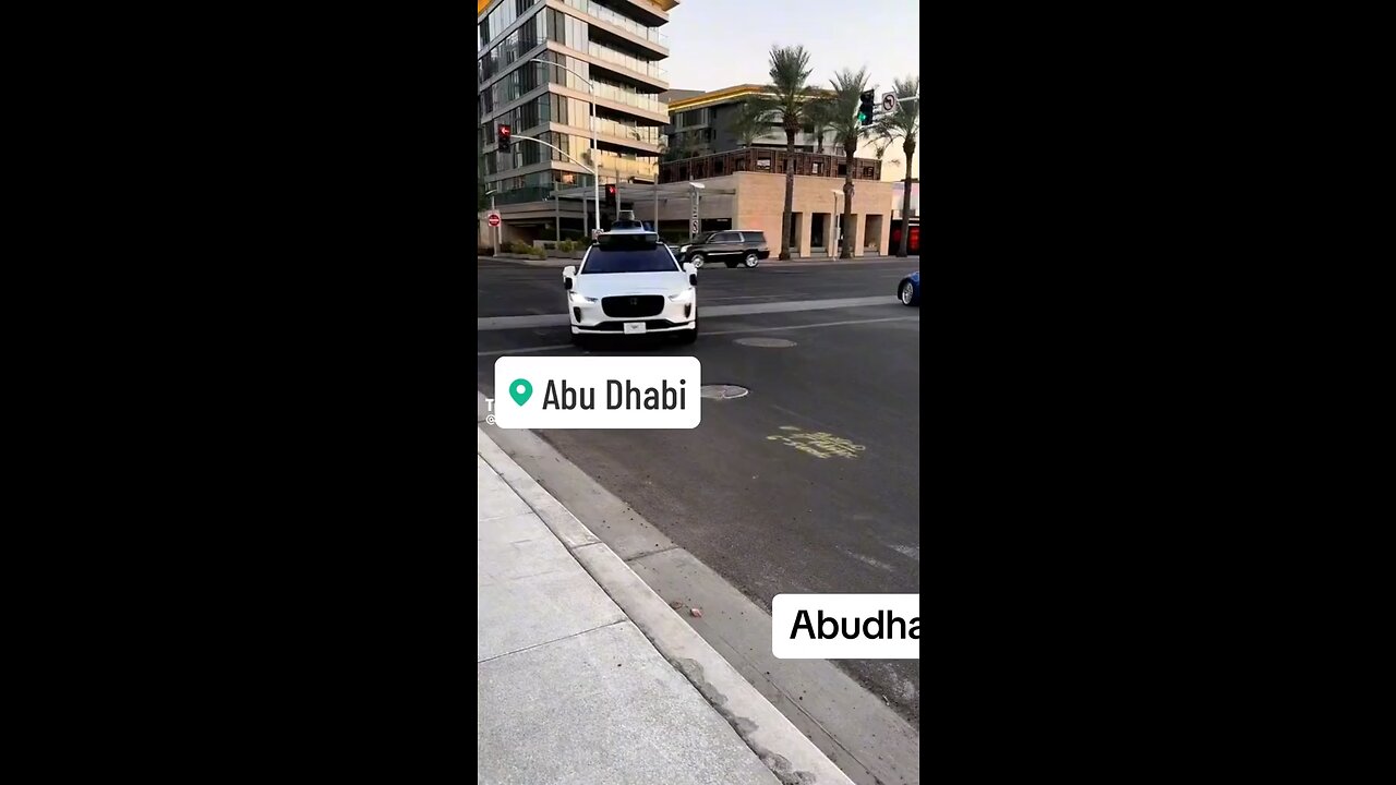 First Robbot Texi InAbudhabi