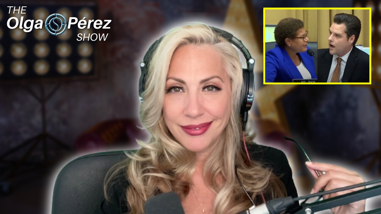 Matt Gaetz and Karen Bass's YELLING match justified? | OSP Short clips