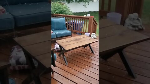 Hail and thunderstorm