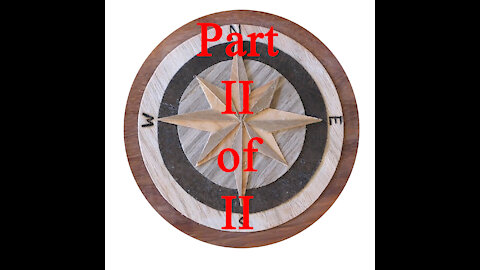 How to Make a Wooden Rose Compass part 2 of 2