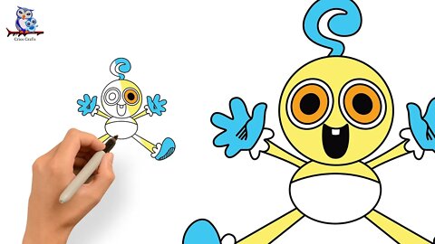 How to Draw Baby Long Legs Poppy Playtime - Art Tutorial