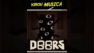 Roblox doors virou jogo de MUSICA