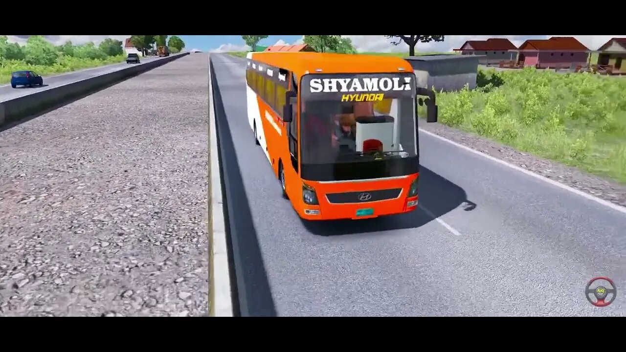 euro truck simulator 2 / game play / hundai bus